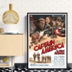 vintage captain america poster