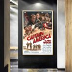 vintage captain america poster