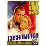 poster casablanca vintage