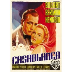 poster casablanca vintage