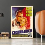 poster casablanca vintage