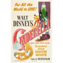 poster cinderella 1950