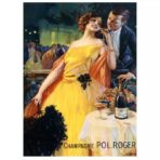 vintage champagne poster 1