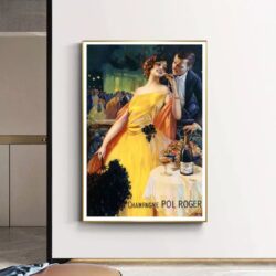 vintage champagne poster 1