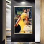 vintage champagne poster 1