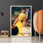 vintage champagne poster 1