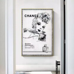 vintage chanel poster