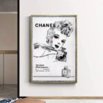 vintage chanel poster