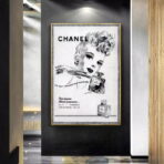 vintage chanel poster