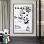 vintage chanel poster