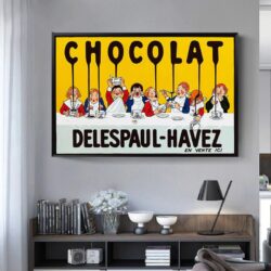 vintage chocolate poster 1