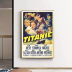 poster cinema vintage titanic