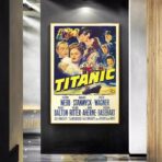 poster cinema vintage titanic