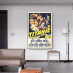 poster cinema vintage titanic