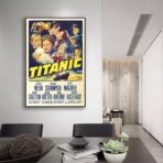 poster cinema vintage titanic