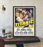 poster cinema vintage titanic