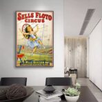 vintage circus poster