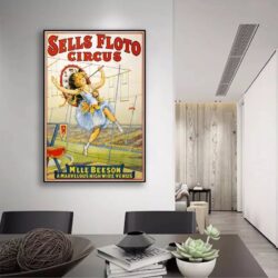 vintage circus poster
