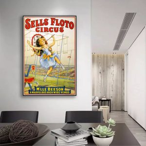 vintage circus poster