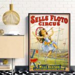vintage circus poster