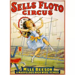 vintage circus poster