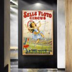 vintage circus poster