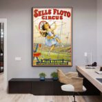 vintage circus poster