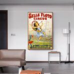 vintage circus poster