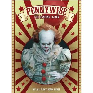 poster clown vintage pennywise
