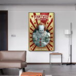 poster clown vintage pennywise