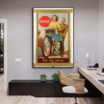 poster coca cola vintage war
