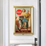 poster coca cola vintage war
