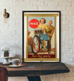 poster coca cola vintage war