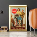 poster coca cola vintage war
