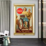 poster coca cola vintage war