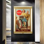 poster coca cola vintage war