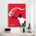 vintage coca cola poster olympics games
