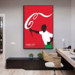 vintage coca cola poster olympics games