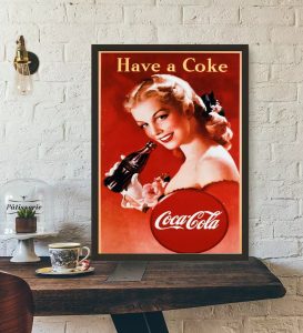 vintage coca cola poster 1