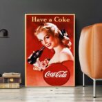 vintage coca cola poster 1
