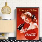 vintage coca cola poster 1
