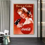 vintage coca cola poster 1