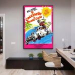 vintage ladybug poster