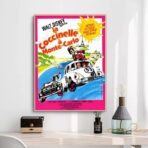 vintage ladybug poster