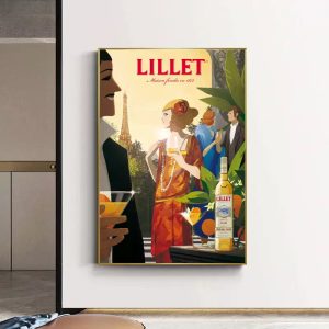 vintage cocktail poster