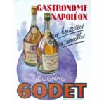 vintage cognac poster