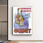 vintage cognac poster