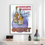 vintage cognac poster