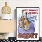 vintage cognac poster