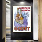 vintage cognac poster